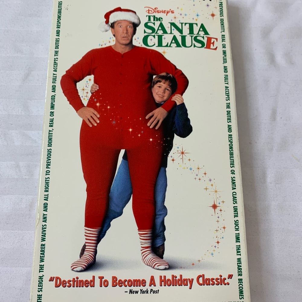 Disney's The Santa Clause (VHS, 1995)  Tim Allen Cult Classic Christmas Movie